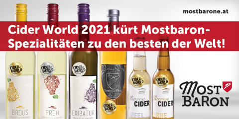 Medaillenregen für die Mostbarone bei der Ciderworld Frankfurt