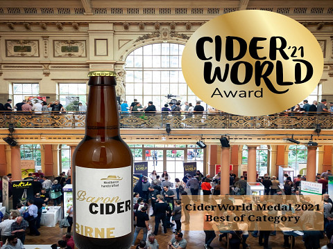 Medaillenregen für die Mostbarone bei der Ciderworld Frankfurt