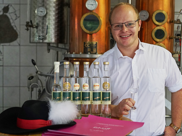 94 Falstaff-Punkte für Limoneras Birnenbrand
