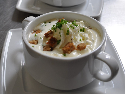 Mostschaumsuppe vom Gafringwirt