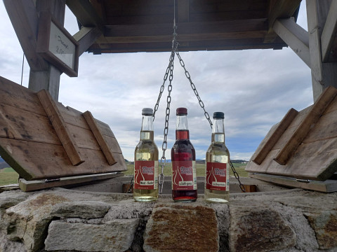 Mostbrunnen beim Wurzenberger für Wanderer und Radfahrer