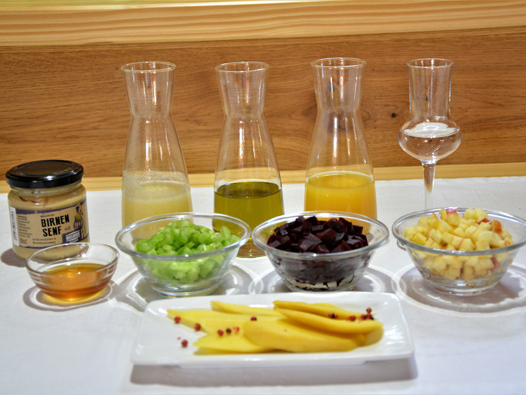 Wintersalat mit Zitronen-Gin-Marinade